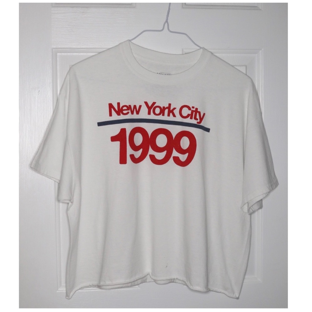 Urban Outfitters New York 1999 Cropped T-Shirt